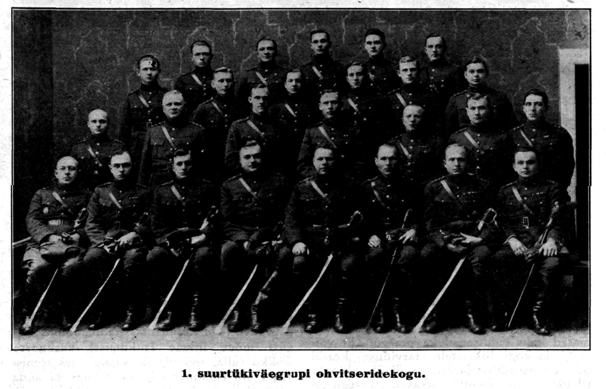 1. suurtükiväegrupi ohvitseridekogu